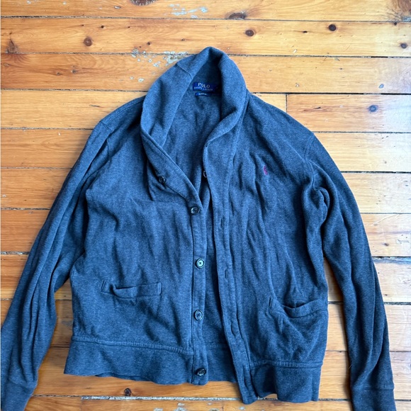 Polo Ralph Lauren Other - Polo Ralph Lauren Men's Charcoal Cardigan
